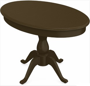 Обеденный раздвижной стол Фабрицио-1 исп. Эллипс, Тон 5 Покраска + патина с прорисовкой (на столешнице) во Владикавказе