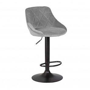 Барный стул Престиж  WX-2397 велюр серый во Владикавказе