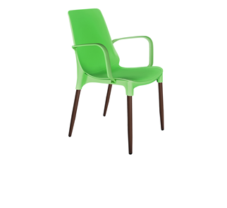 Обеденный стул SHT-ST76/S424-С (зеленый/коричневый муар) во Владикавказе