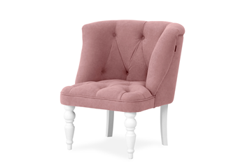 Кресло Бриджит розовый ножки белые во Владикавказе