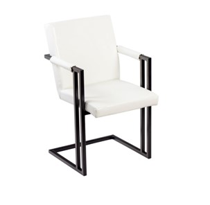 Обеденный стул Бруно, Черный/Аттика белый во Владикавказе