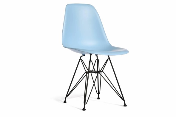 Кухонный стул DSL 110 Black (голубой) во Владикавказе - изображение