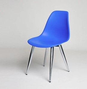 Обеденный стул DSL 110 Milan Chrom (Синий) во Владикавказе