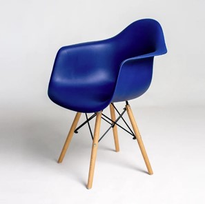 Обеденный стул DSL 330 Wood (темно-синий) во Владикавказе