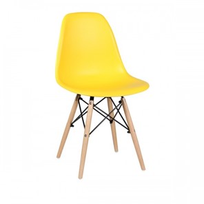 Кухонный стул EAMES DSW WX-503 PP-пластик желтый во Владикавказе