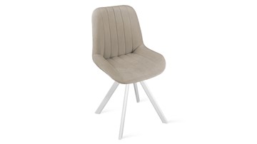 Обеденный стул Марвел Исп. 2 К2 (Белый матовый/Велюр Confetti Smoke) во Владикавказе