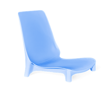 Обеденный стул SHT-ST75/S424-C (голубой/черный муар) во Владикавказе - предосмотр 1