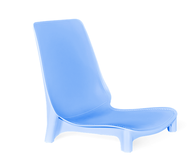 Обеденный стул SHT-ST75/S424-C (голубой/черный муар) во Владикавказе - изображение 1