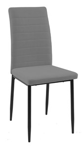 Обеденный стул Текс, микровелюр B22 grey, ножки черные во Владикавказе