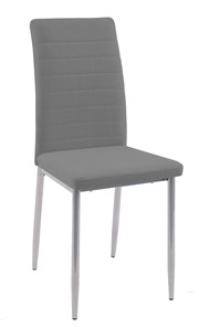 Обеденный стул Текс, микровелюр B22 grey, ножки хром во Владикавказе