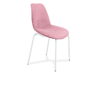 Обеденный стул SHT-ST29-С22 / SHT-S130 HD (розовый зефир/хром лак) во Владикавказе