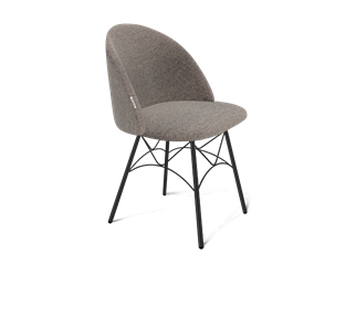 Обеденный стул SHT-ST35 / SHT-S107 (тростниковый сахар/черный муар) во Владикавказе