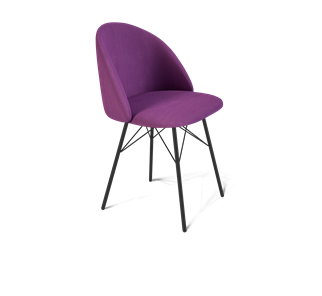 Обеденный стул SHT-ST35 / SHT-S64 (ягодное варенье/черный муар) во Владикавказе