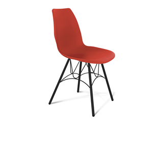 Обеденный стул SHT-ST29/S100 (красный ral 3020/черный муар) во Владикавказе - предосмотр