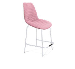 Полубарный стул SHT-ST29-С22 / SHT-S29P-1 (розовый зефир/хром лак) во Владикавказе