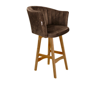Полубарный стул SHT-ST42-1 / SHT-S65-1 (кофейный трюфель/светлый орех) во Владикавказе