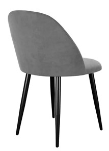 Обеденный стул 302, микровелюр B22 grey, ножки черные во Владикавказе - предосмотр 3