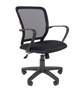Офисное кресло CHAIRMAN 698 black, ткань, цвет черный во Владикавказе