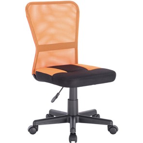 Кресло офисное Brabix Smart MG-313 (без подлокотников, комбинированное, черное/оранжевое) 531844 во Владикавказе