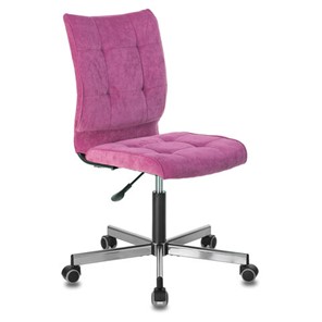 Офисное кресло Brabix Stream MG-314 (без подлокотников, пятилучие серебристое, ткань, малиновое) 532394 во Владикавказе