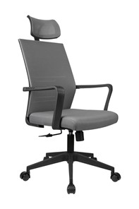 Кресло компьютерное Riva Chair А818 (Серый) во Владикавказе