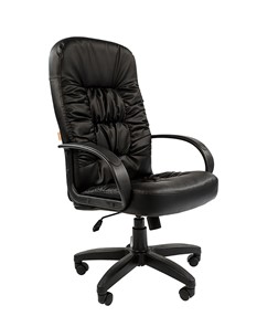 Компьютерное кресло CHAIRMAN 416, экокожа, цвет черный во Владикавказе