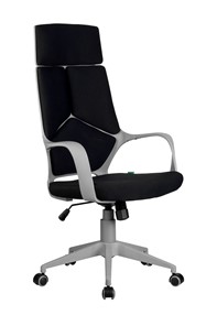 Кресло компьютерное Riva Chair 8989 (Черный/серый) во Владикавказе