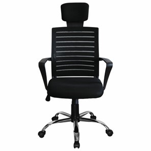 Офисное кресло Brabix Victory MG-016 (подголовник, хром, черное) 531924 во Владикавказе