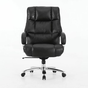 Офисное кресло Brabix Premium Bomer HD-007 (рециклированная кожа, хром, черное) 531939 во Владикавказе