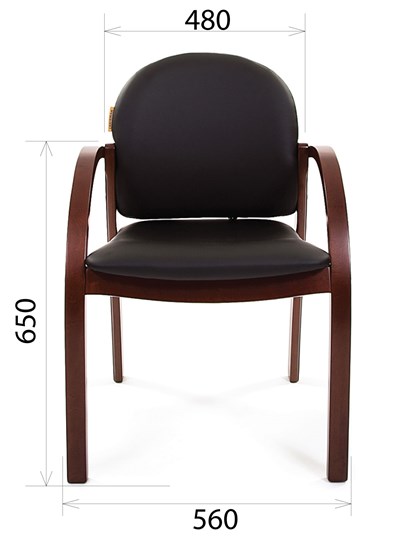 Кресло CHAIRMAN 659 Экокожа черная во Владикавказе - изображение 1
