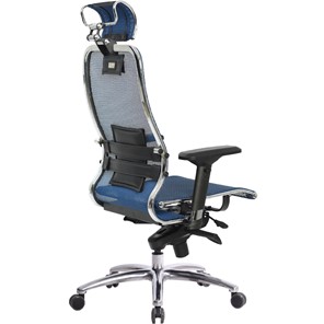 Офисное кресло Samurai S-3.04, синий во Владикавказе - предосмотр 3