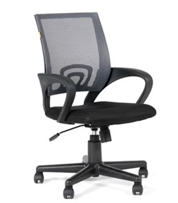 Кресло офисное CHAIRMAN 696 black Сетчатый акрил DW63 темно-серый во Владикавказе