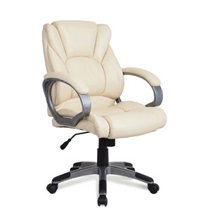 Офисное кресло BRABIX "Eldorado EX-504", экокожа, бежевое, 531167 во Владикавказе