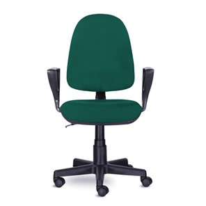 Офисное кресло Brabix Prestige Ergo MG-311 (регулируемая эргономичная спинка, ткань,черно-зеленое) 532421 во Владикавказе