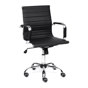 Кресло компьютерное URBAN-LOW кож/зам, черный, арт.14460 во Владикавказе