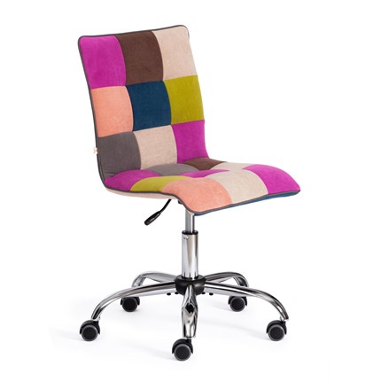 Кресло компьютерное ZERO (спектр) ткань, флок, цветной арт.15370 во Владикавказе - изображение