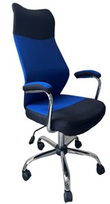 Кресло для компьютера C168 синий во Владикавказе