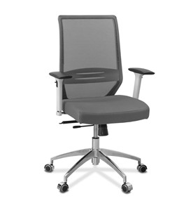 Кресло в офис Aero lux, сетка/ткань TW / серая/серая TW во Владикавказе