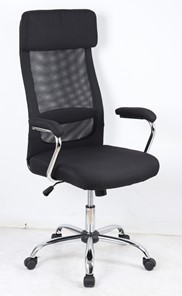 Кресло офисное VASSA BLACK (чёрный) во Владикавказе