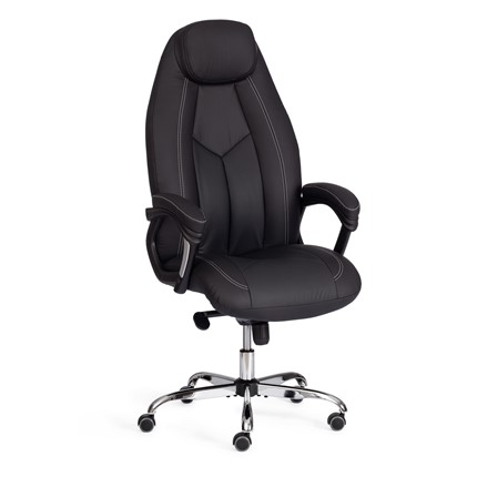 Компьютерное кресло BOSS Lux, кож/зам, черный, арт.21151 во Владикавказе - изображение