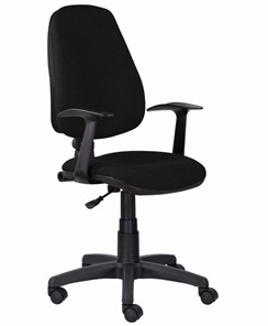 Офисное кресло Brabix Comfort MG-321, регулируемая эргономичная спинка, ткань, черное во Владикавказе