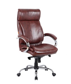 Офисное кресло CHAIRMAN 423 Экокожа коричневая во Владикавказе