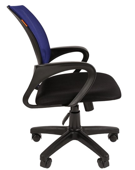 Компьютерное кресло CHAIRMAN 696 black Сетчатый акрил DW61 синий во Владикавказе - изображение 2