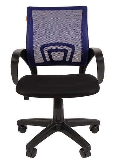 Компьютерное кресло CHAIRMAN 696 black Сетчатый акрил DW61 синий во Владикавказе - изображение 1