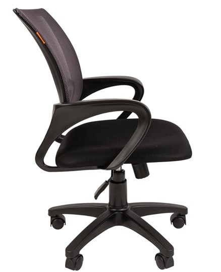 Кресло офисное CHAIRMAN 696 black Сетчатый акрил DW63 темно-серый во Владикавказе - изображение 4