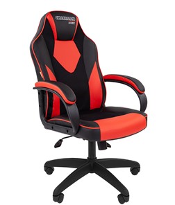 Кресло компьютерное CHAIRMAN GAME 17, цвет черный / красный во Владикавказе