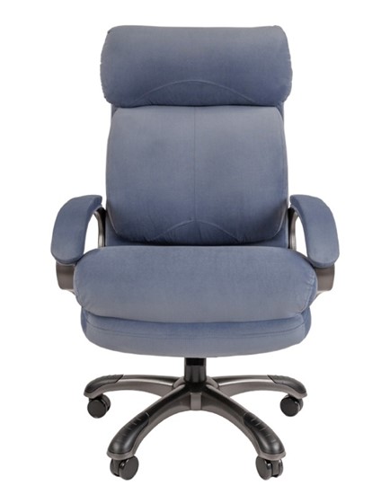 Офисное кресло CHAIRMAN HOME 505, велюр голубое во Владикавказе - изображение 3