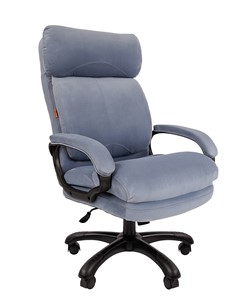 Офисное кресло CHAIRMAN HOME 505, велюр голубое во Владикавказе - предосмотр