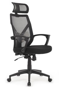Кресло офисное Design OLIVER W-203 AC, Черный во Владикавказе