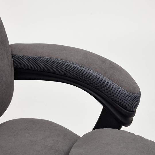 Кресло компьютерное DUKE флок/ткань, серый/серый, 29/TW-12 арт.14039 во Владикавказе - изображение 13